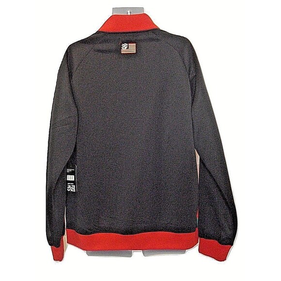 Smith & Graham Track Jacket NWT Retro Style Embroidered Streetwear Size 3XL - Picture 5 of 8